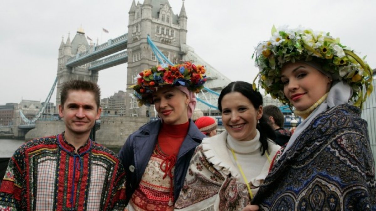 В Лондоне состоялся фестиваль «Масленица»