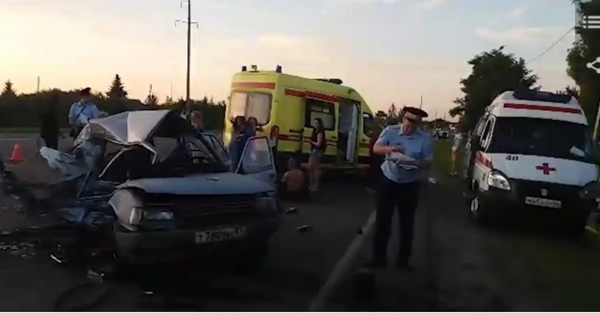 5 человек погибли в аварии в Курской области