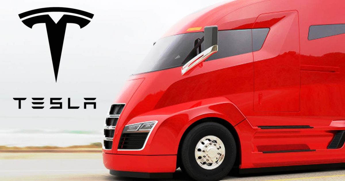 Tesla представила грузовик Tesla Semi