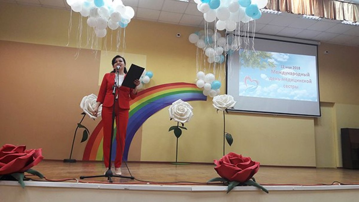В конференц-зале БУЗ ВО ВОКБ №1 10 мая 2018 года прошел торжественный концерт, посвященный празднованию Международного дня медицинской сестры