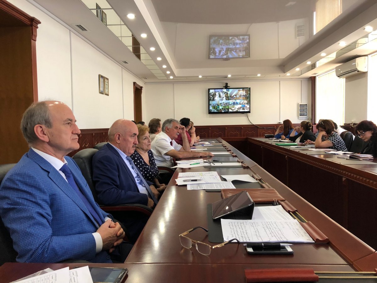 Ректор ДГМУ Сулейман Маммаев принял участие в видеоселекторном совещании с Минздравом РФ