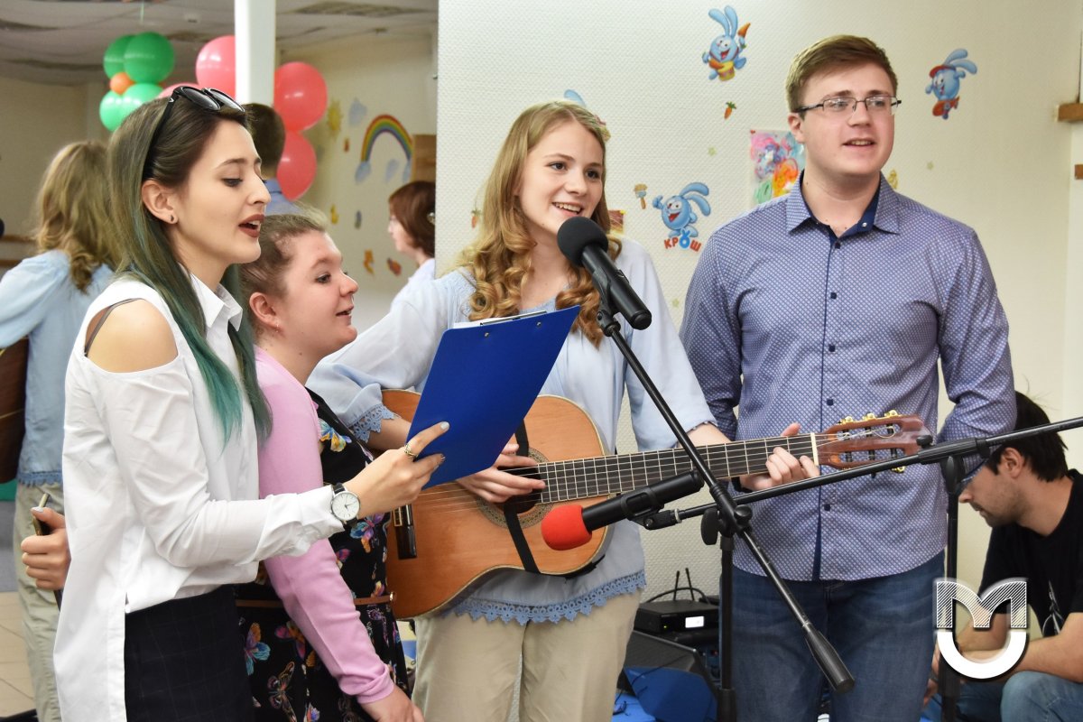 👼Международный день защиты детей в Университетской клинике перинатологии РНИМУ им. Н.И. Пирогова традиционно был наполнен музыкой