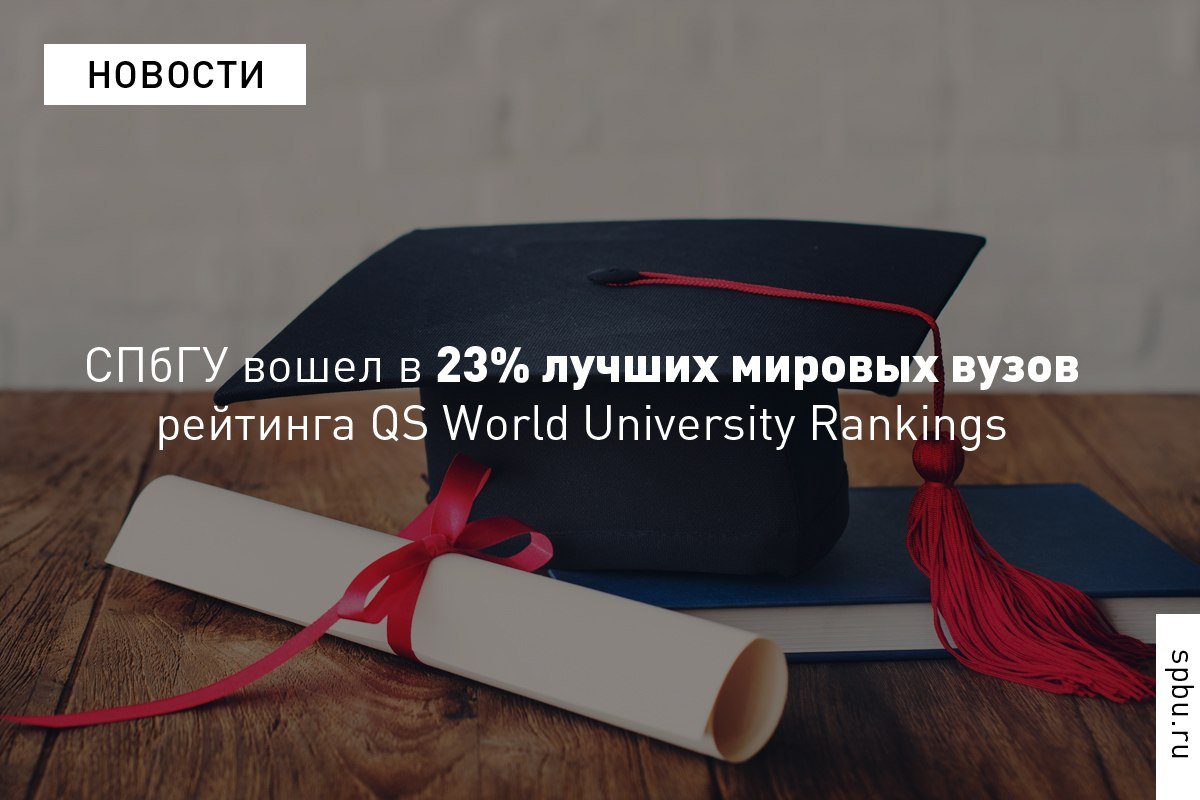 Университет поднялся на 5 строчек в рейтинге QS World University Rankings топ-250 по сравнению с прошлым годом!