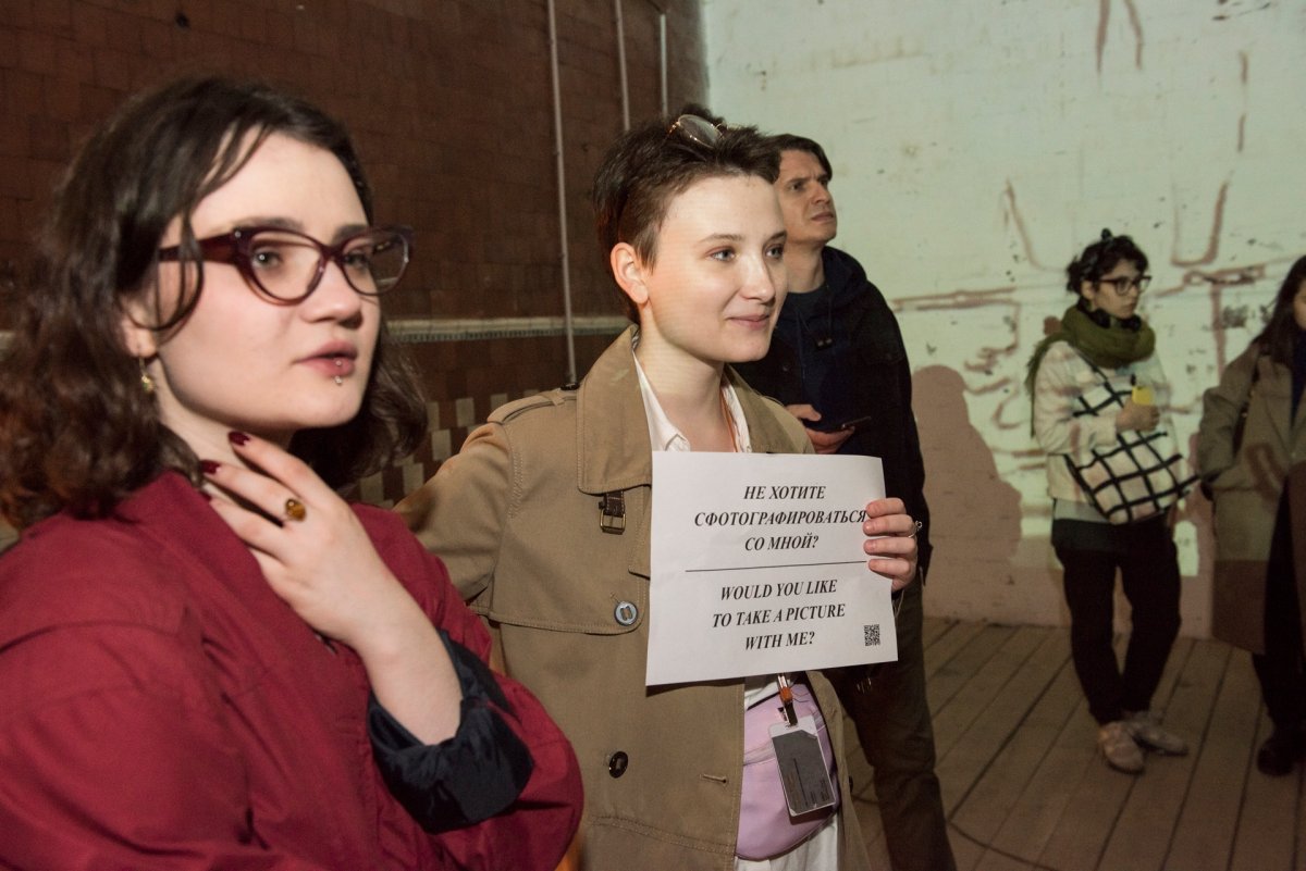 Вчера мы открыли выставку britanka_coop в рамках 6ой Московской международной биеннале молодого искусства!