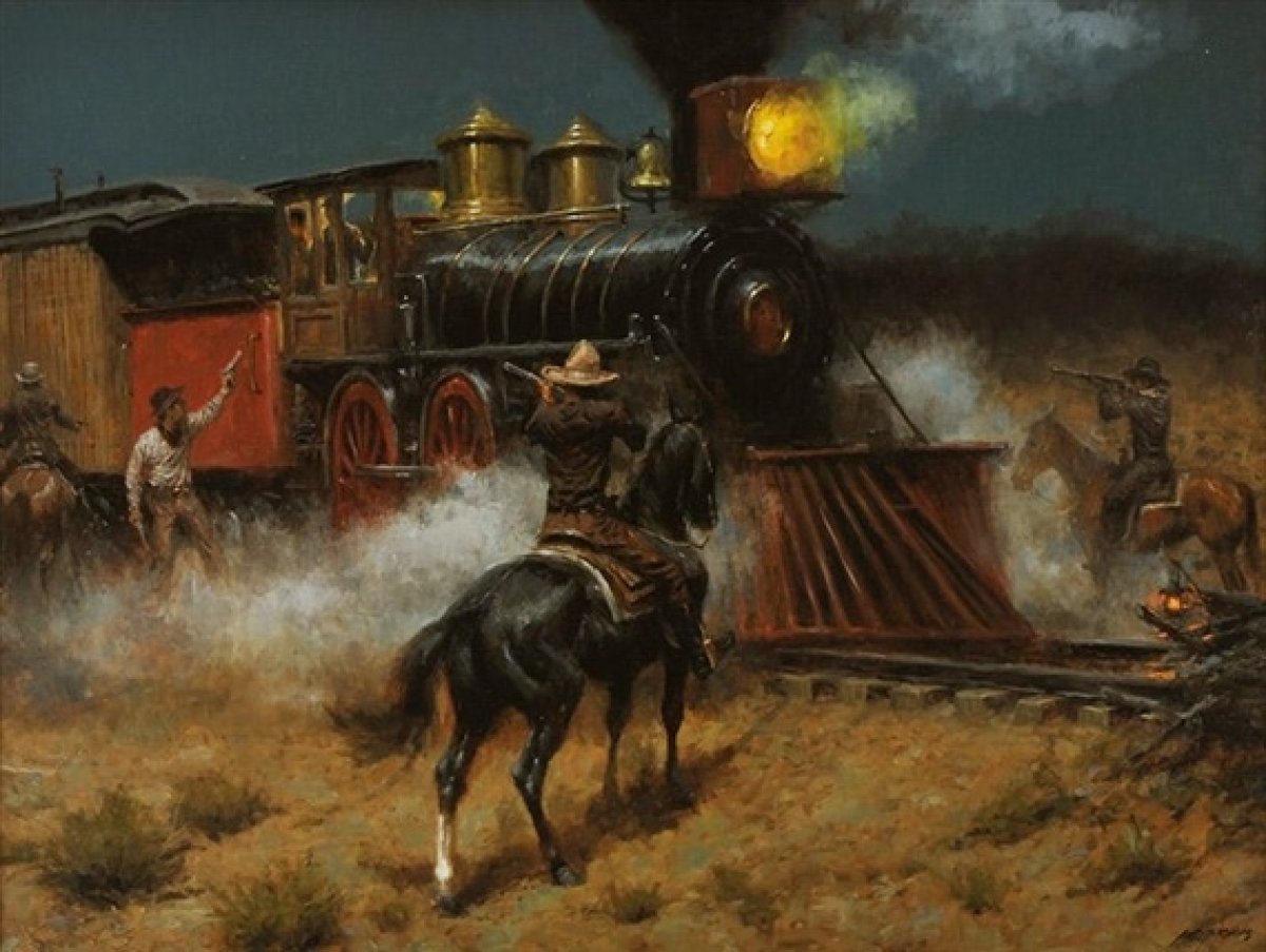 Нападение на поезд. Ограбление поезда дикий Запад. Wild Wild West поезд.
