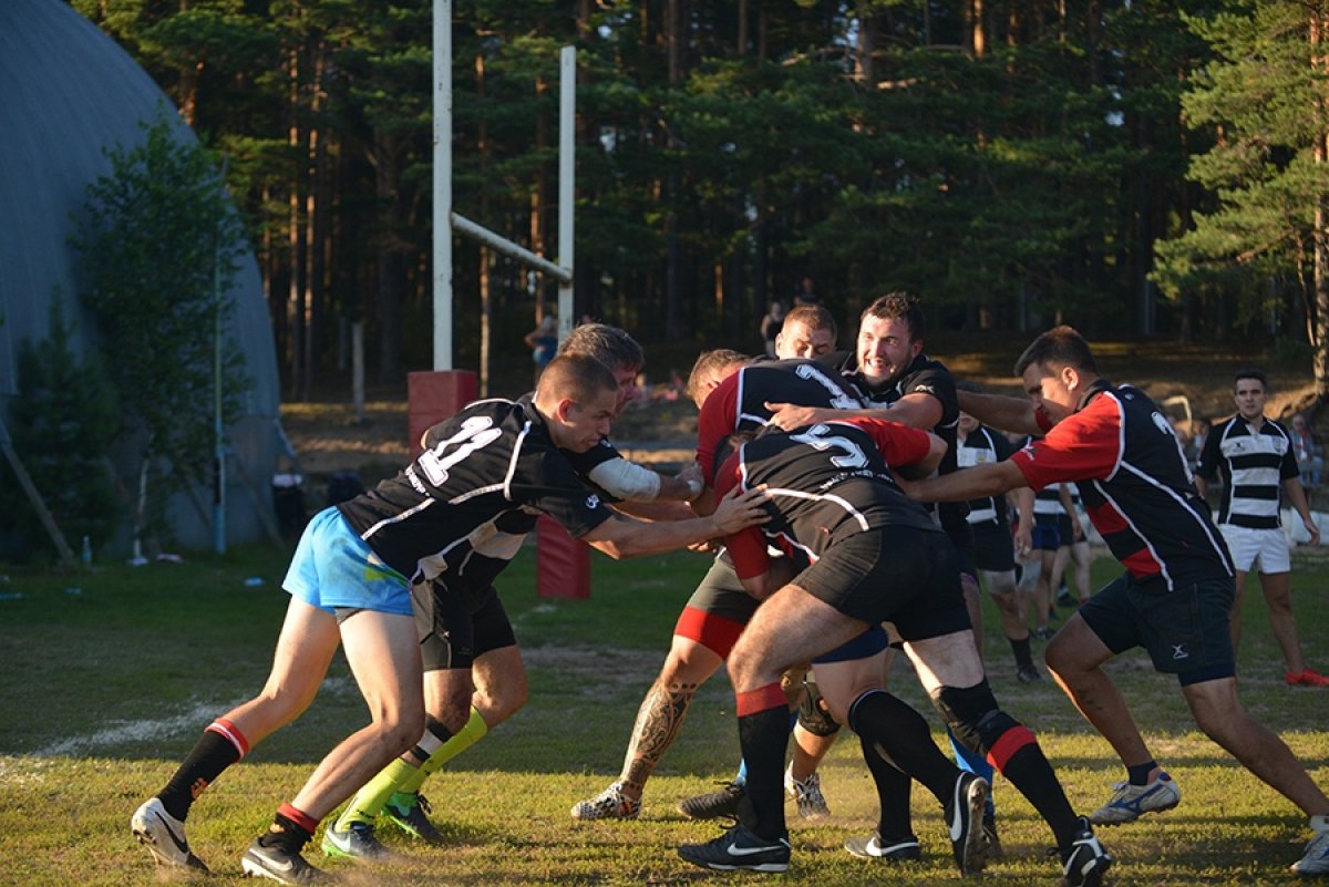 В августе прошел традиционный показательный матч по регби, ежегодно проводимый с 1965 года на базе отдыха «Волга» НИЯУ МИФИ: