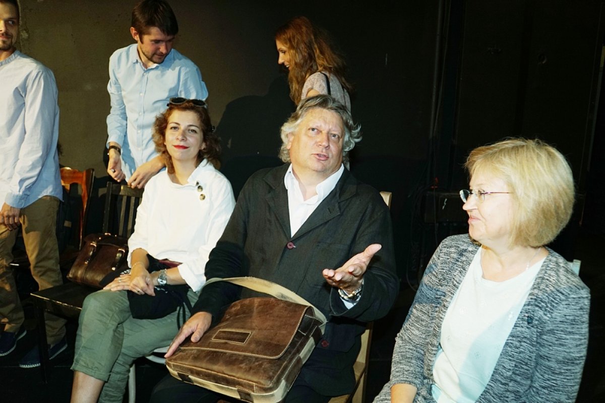 1 сентября 2018 года в Школе-студии МХАТ прошел торжественный сбор всего института 1 сентября 2018 года в Школе-студии МХАТ прошел торжественный сбор всего института