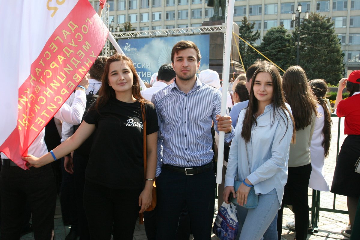 Представители ДГМУ на Республиканской акции в День солидарности в борьбе с терроризмом