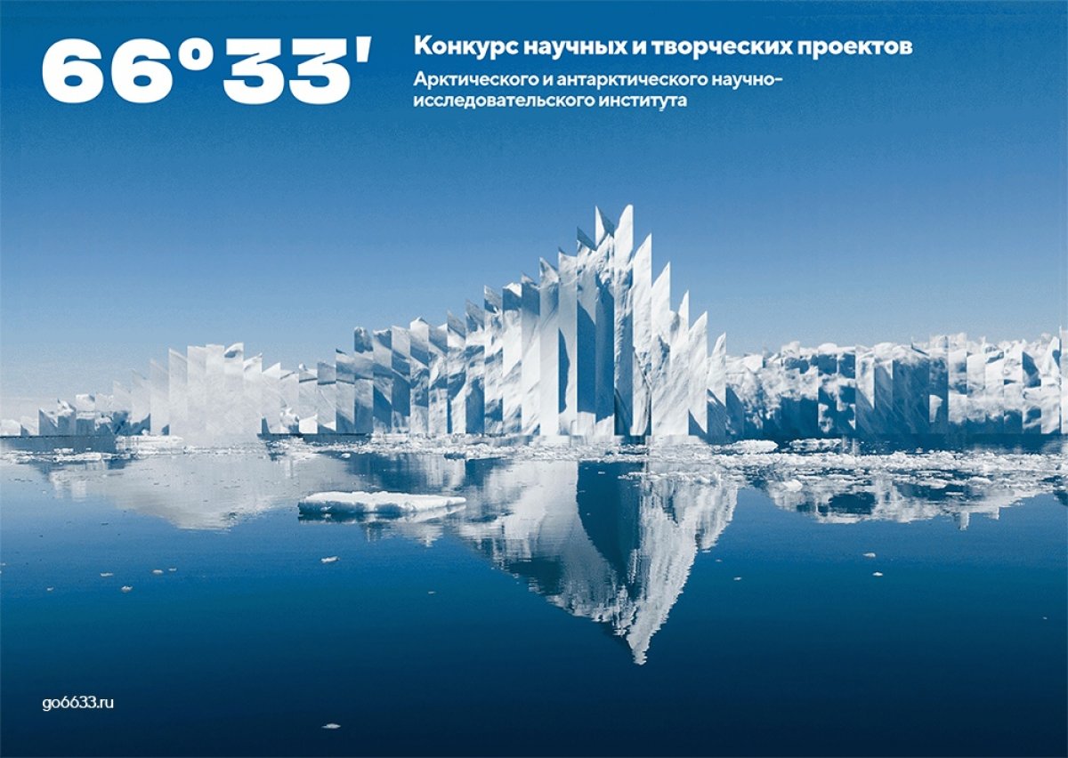 25 сентября Арктический и антарктический институт запускает конкурс научных и творческих проектов 66°33'