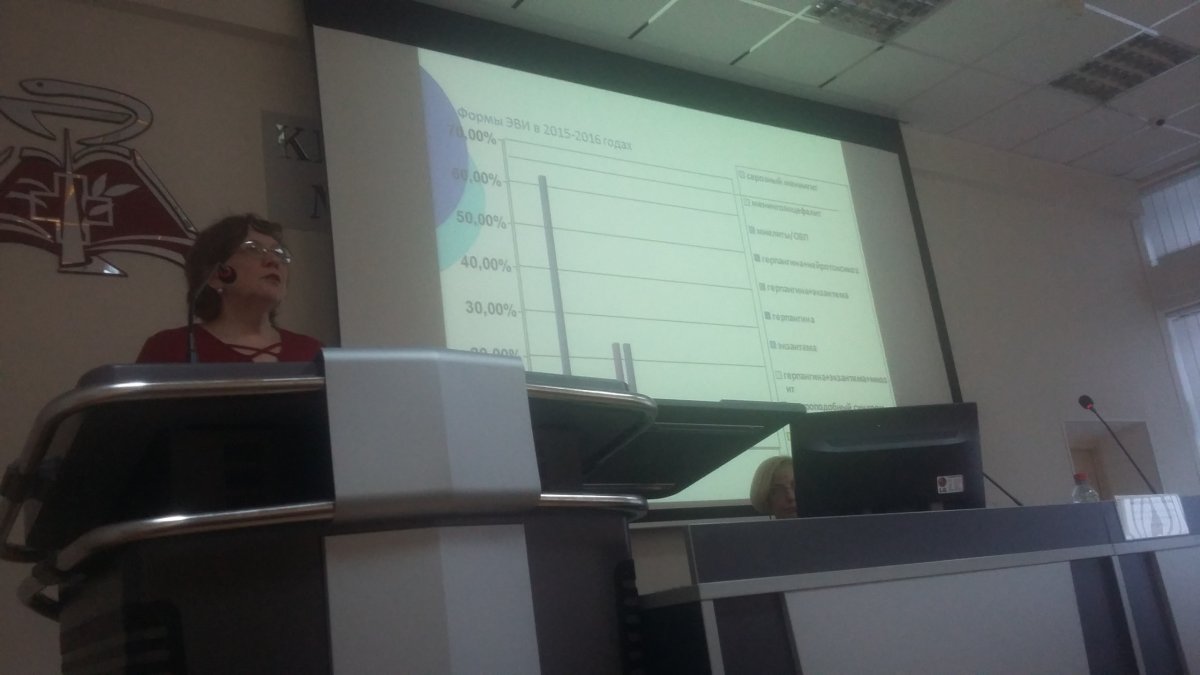 ⚡18 января 2019 года в ФГБОУ ВО Кировский ГМУ Минздрава России совместно с Министерством здравоохранения Кировской области под руководством заведующей кафедрой инфекционных болезней