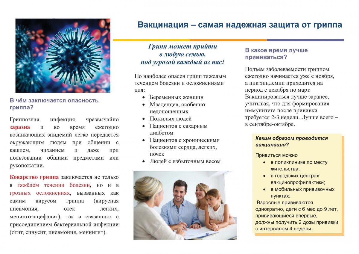 В Российской Федерации продолжается эпидемический сезон заболеваемости гриппом и ОРВИ, характерный для этого времени года