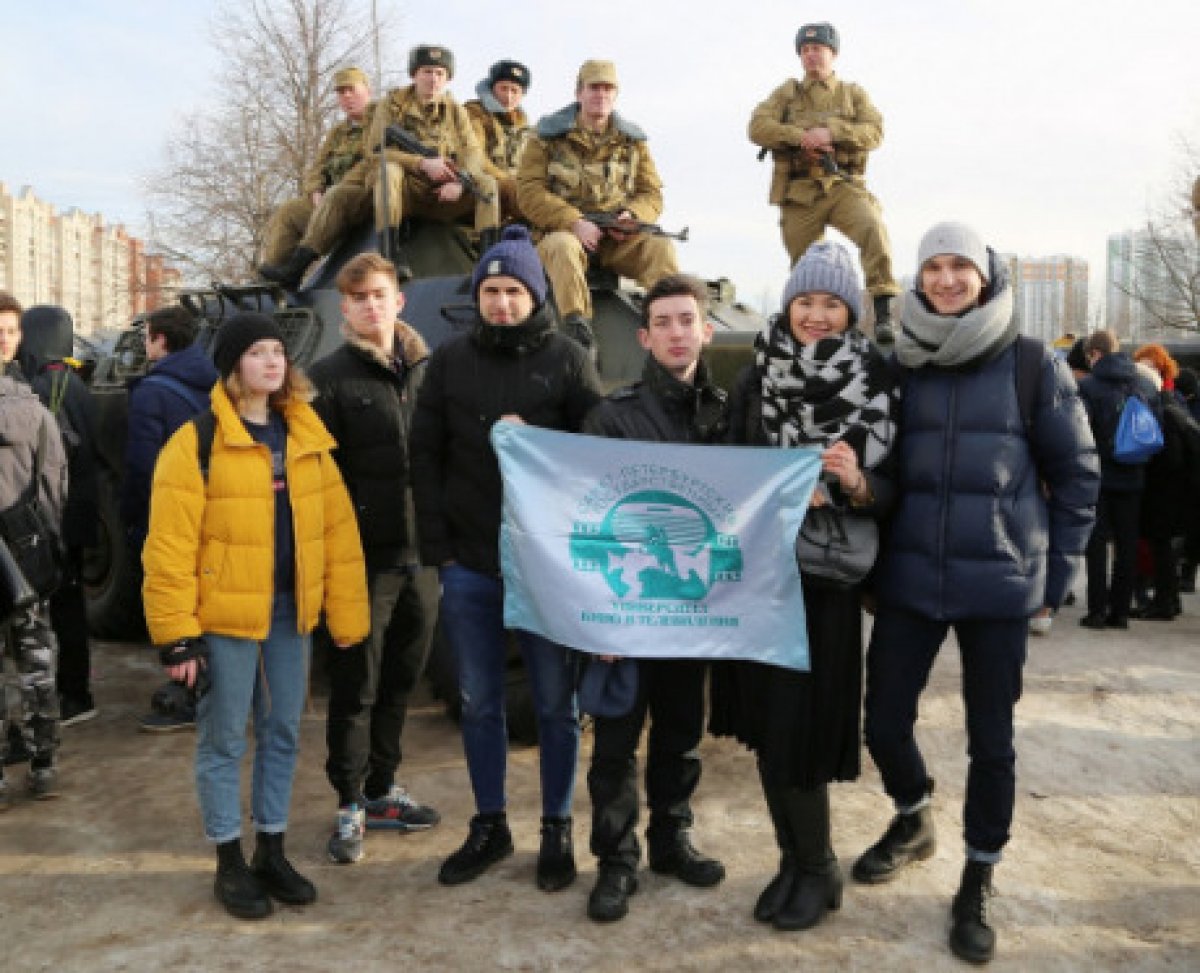 СПбГИКиТ поучаствовал в митинге, посвященном Дню вывода войск из Афганистана