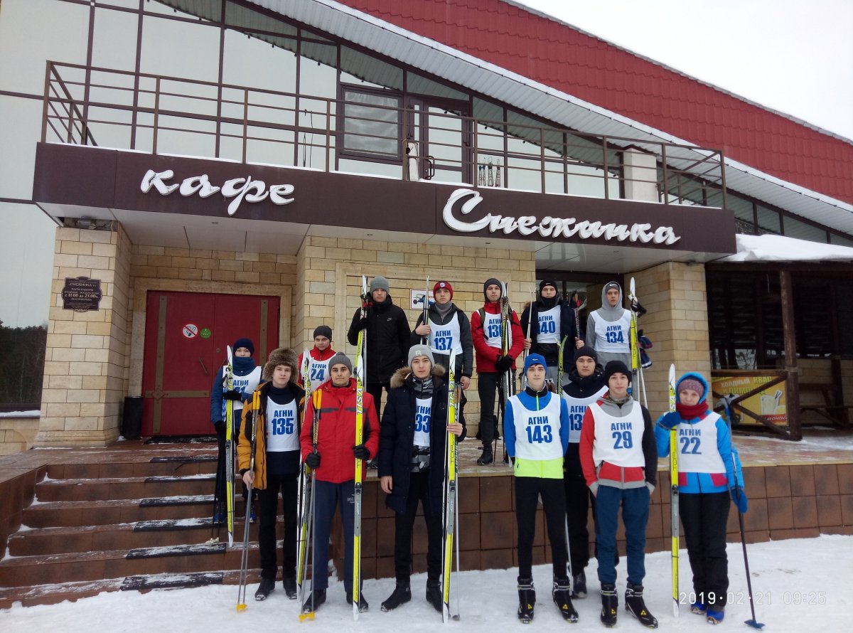 Сборные АГНИ лидеры в лыжных гонках