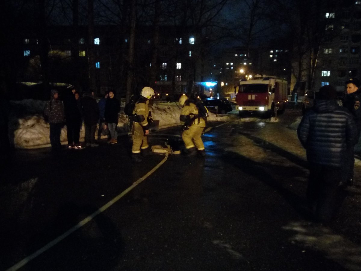 Пожарно-тактические учения в общежитиях №№ 1, 7, 2 прошли успешно