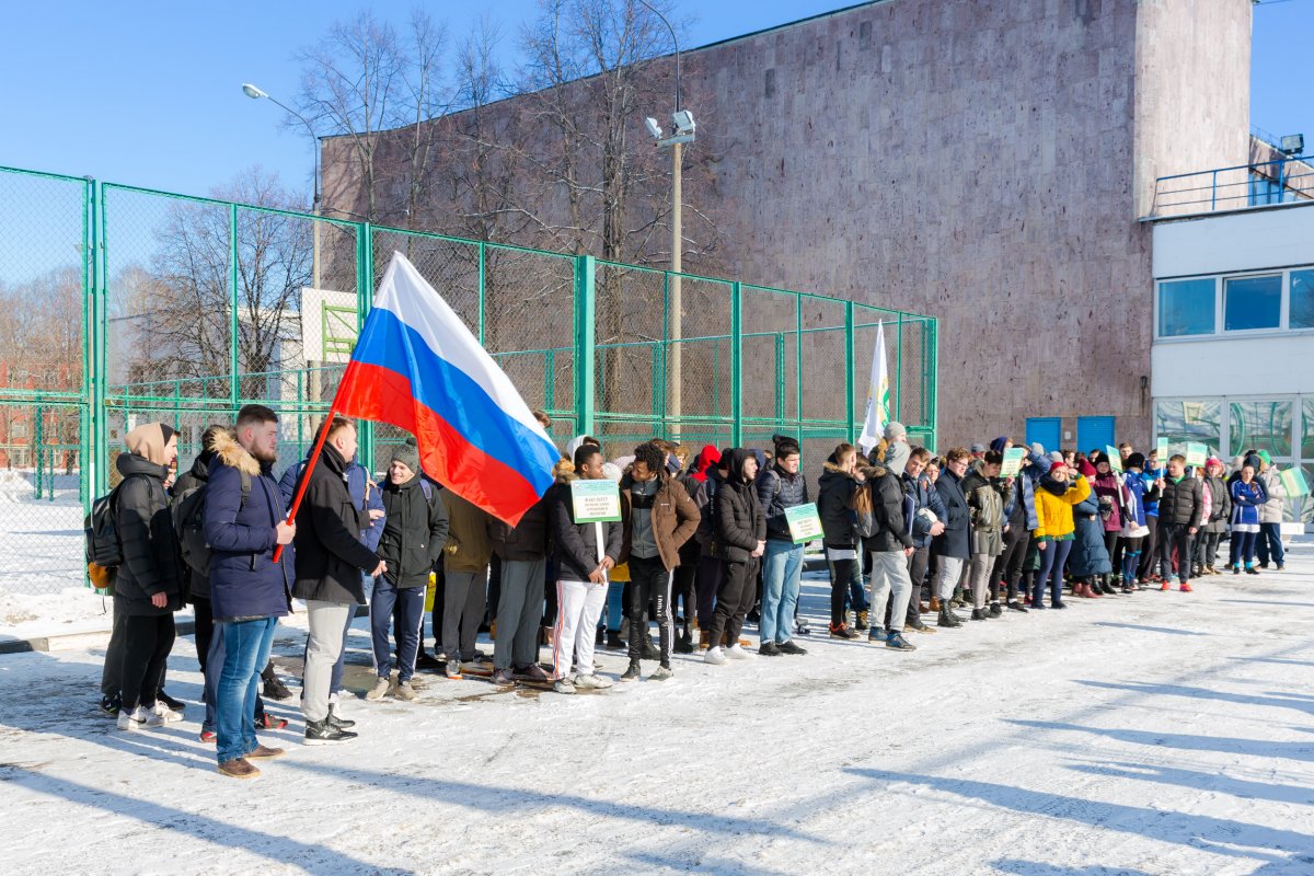 🇷🇺 Тимирязевка не словом, а спортом поддержала открытие зимней Универсиады в Красноярске!