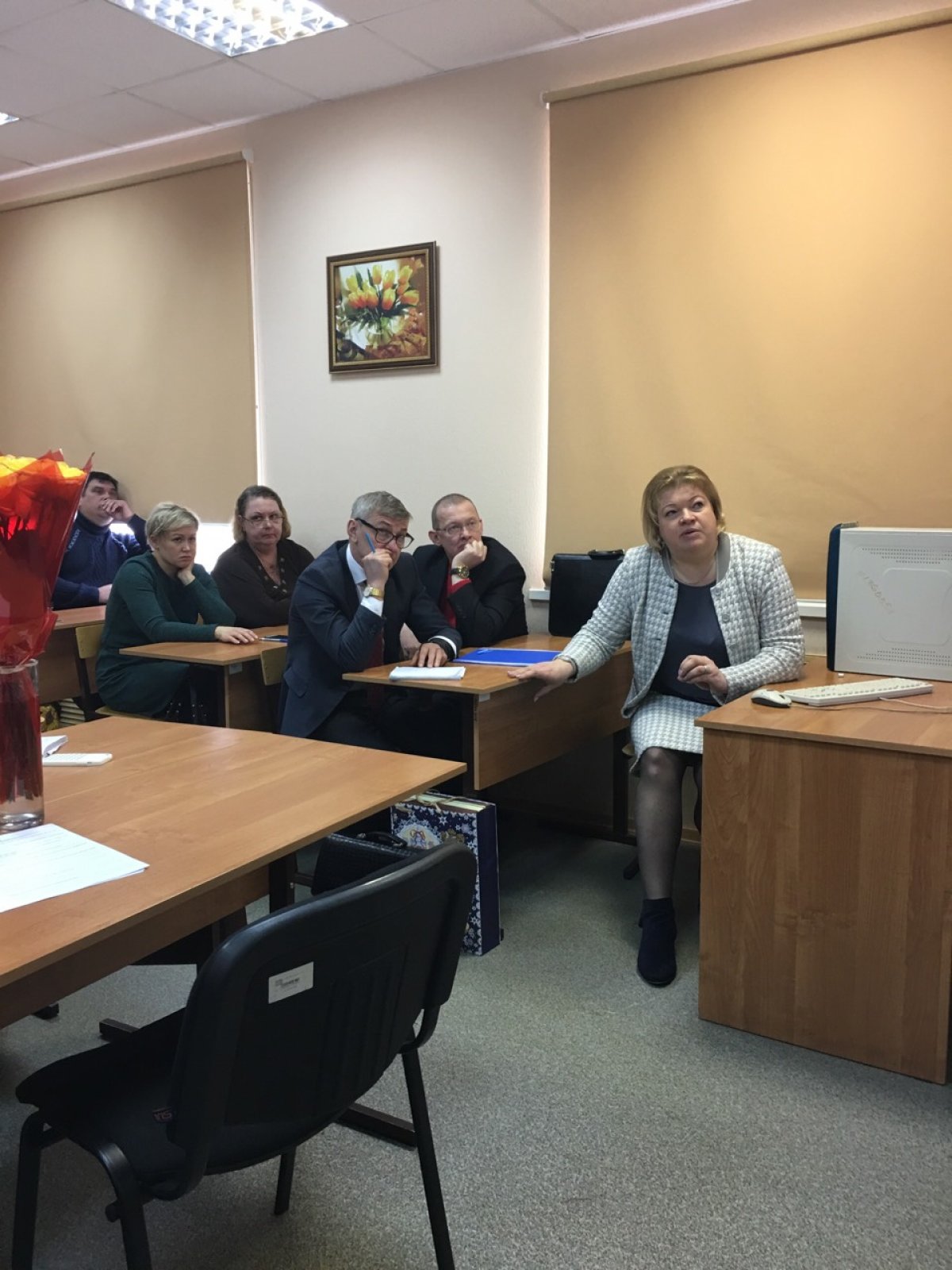 На кафедре общественного здоровья и здравоохранения ФДПО 01.03.2018 г. состоялась встреча слушателей цикла ПК «Организация здравоохранения и общественное здоровье» с министром здравоохранения Пермского края О.Б. Мелеховой.