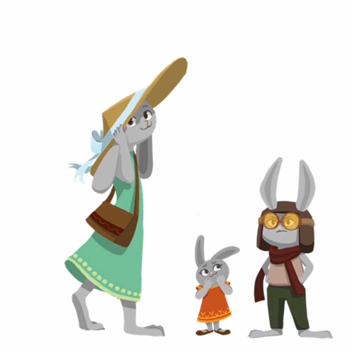 Серия персонажей Филипповой Валентины, 2 курс, профиль «Иллюстрация и анимация». Совместный проект с профилем «Цифровой дизайн».