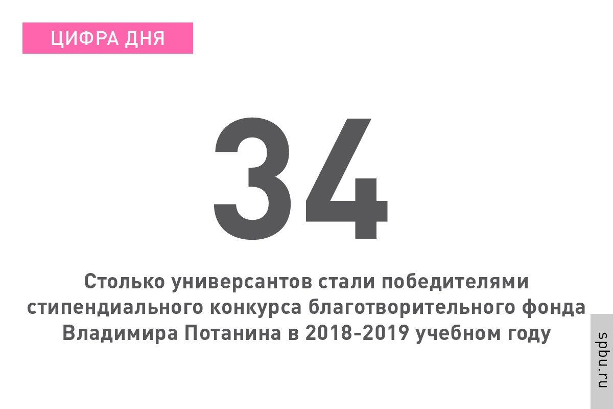 Наш Университет — лидер по количеству лауреатов стипендиальной программы Владимира Потанина