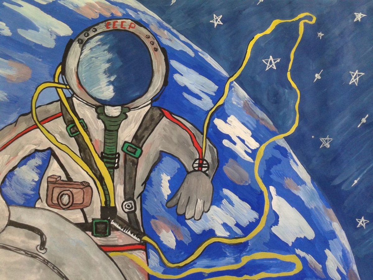 Рисунок ко дню космонавтики 8 класс. Рисунок космонавтики. Картинки на тему день космонавтики. Картина на день космонавтики. Детские рисунки на тему космос.