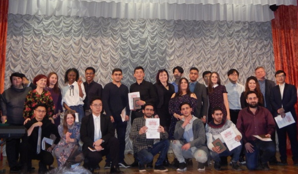 Иностранные студенты НГТУ – участники фестиваля «Русское слово»