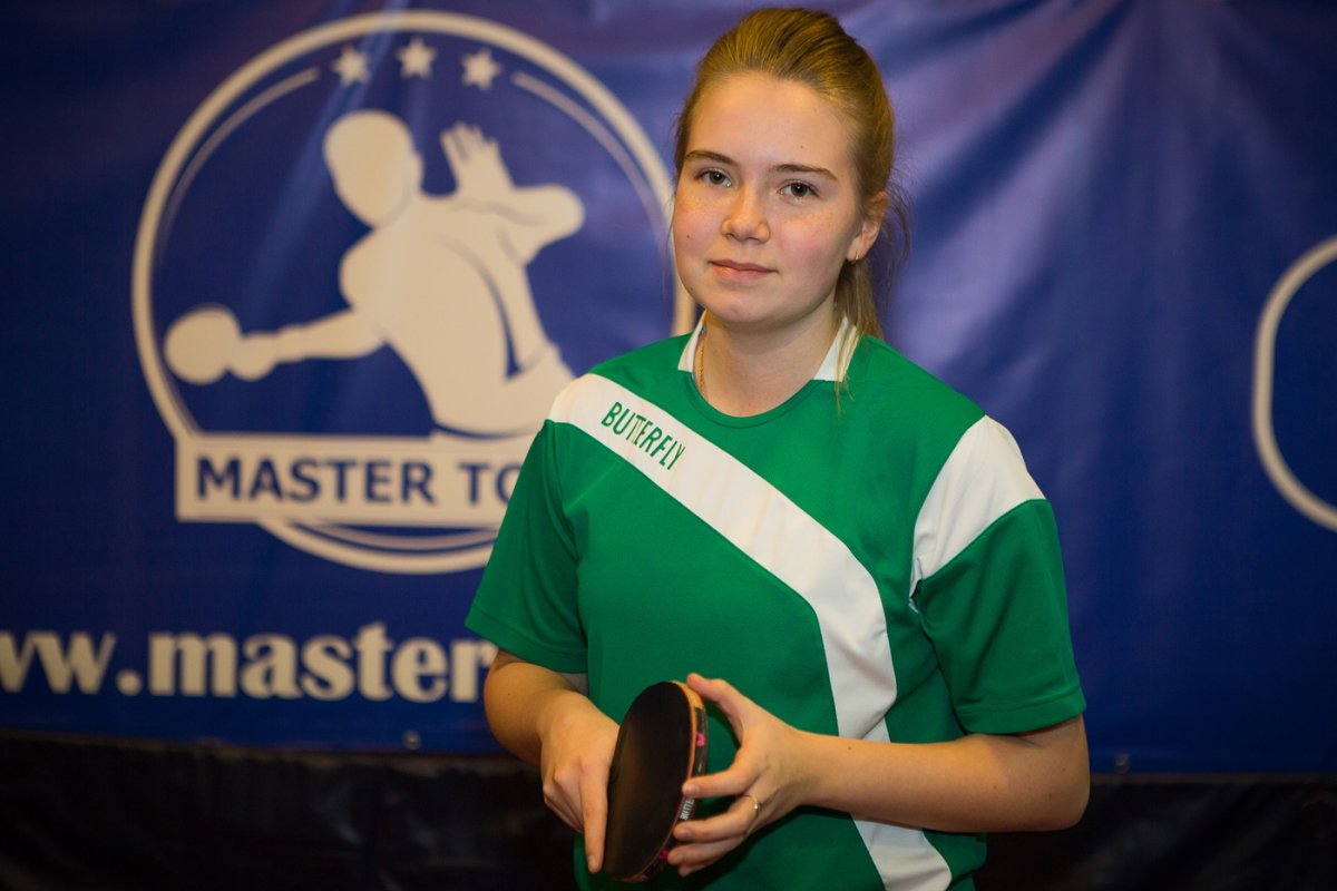 Студентка Анастасия Березина выиграла турнир по настольному теннису в Санкт-Петербурге