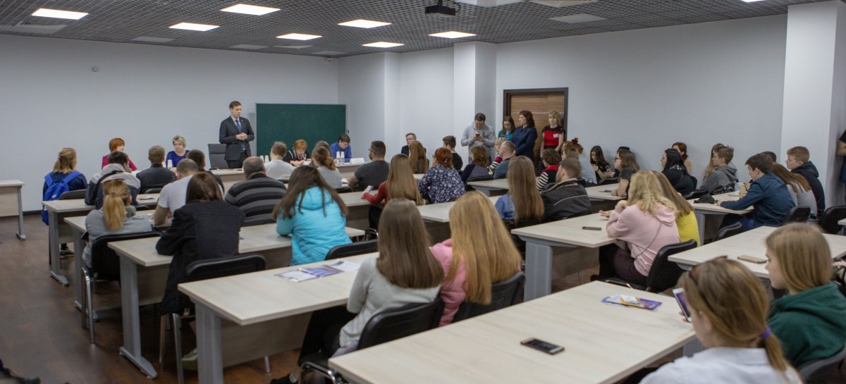 Сегодня в Российском университете кооперации прошел День открытых дверей.