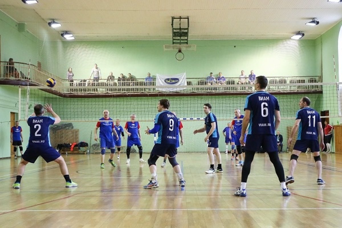 ВИАМ занял первое место на турнире по волейболу, посвященному памяти председателя профкома ВИАМ Георгию Андреевичу Круглову