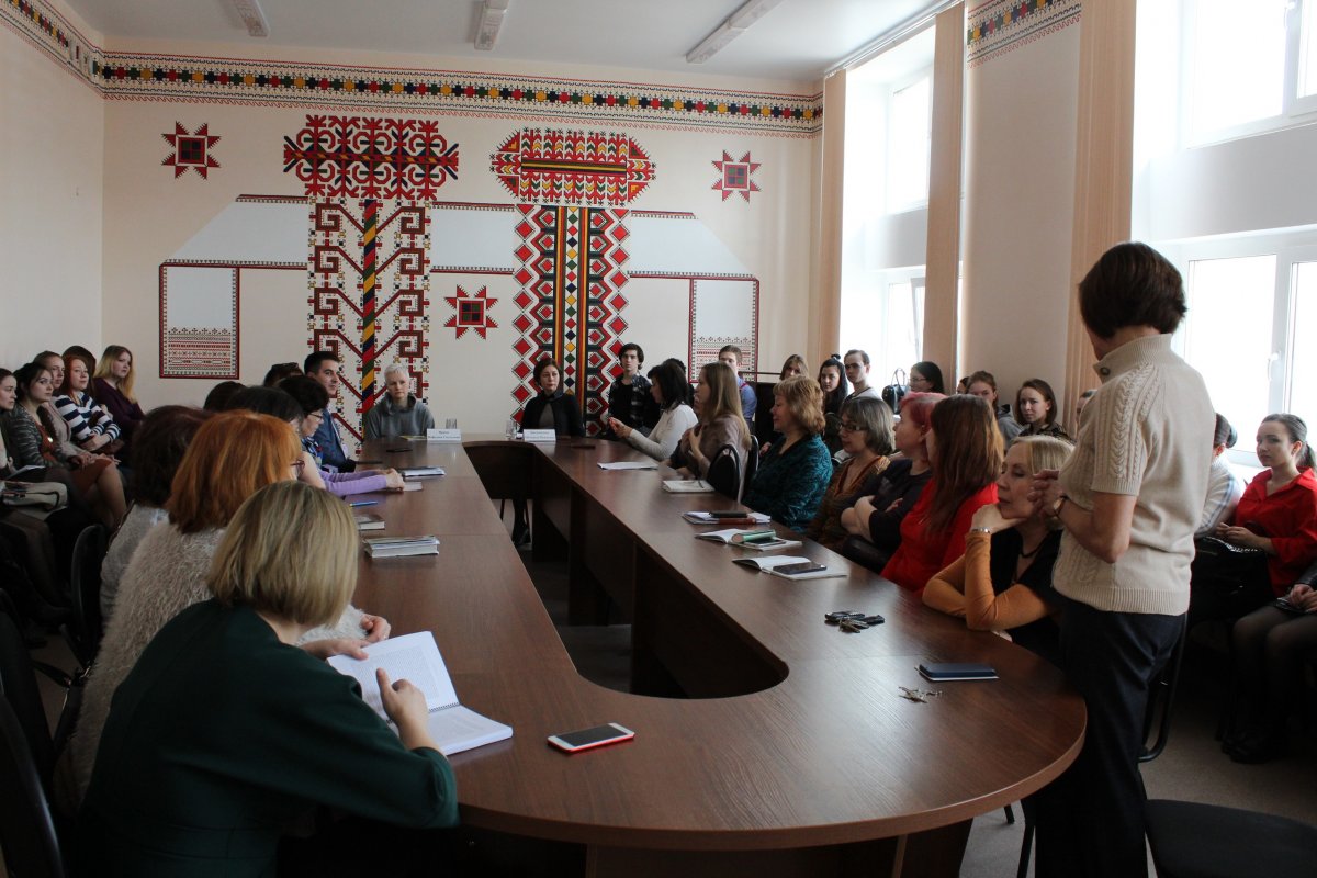 10 апреля 2019 года в Чувашском государственном институте культуры и искусств состоялась творческая встреча преподавателей и студентов вуза с доктором театроведения Ириной Нефёдовой Скульской.