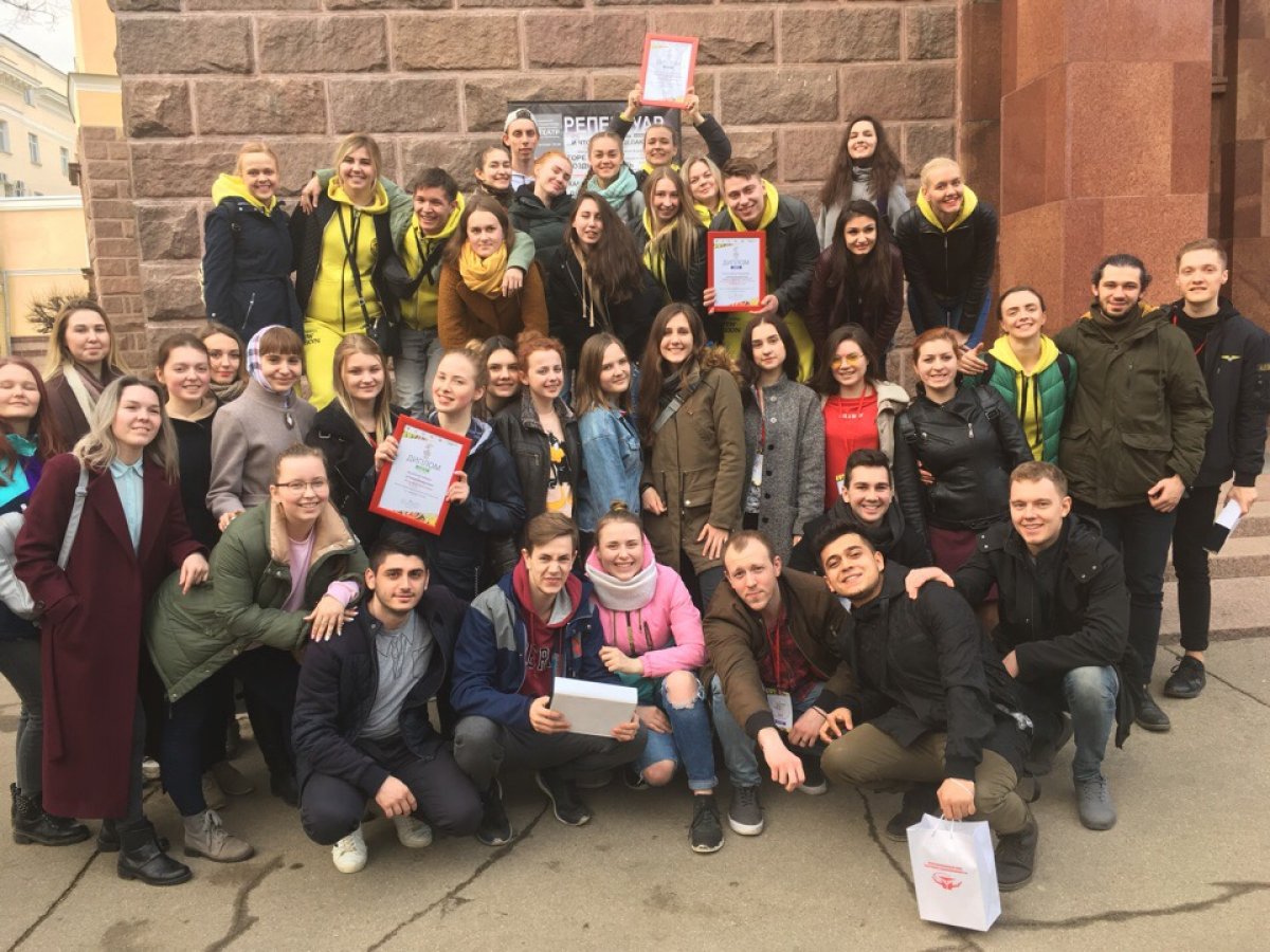 С 5 по 9 апреля в городе Смоленск прошел XIV Всероссийский фестиваль студентов - медиков и медицинских работников с международным участием