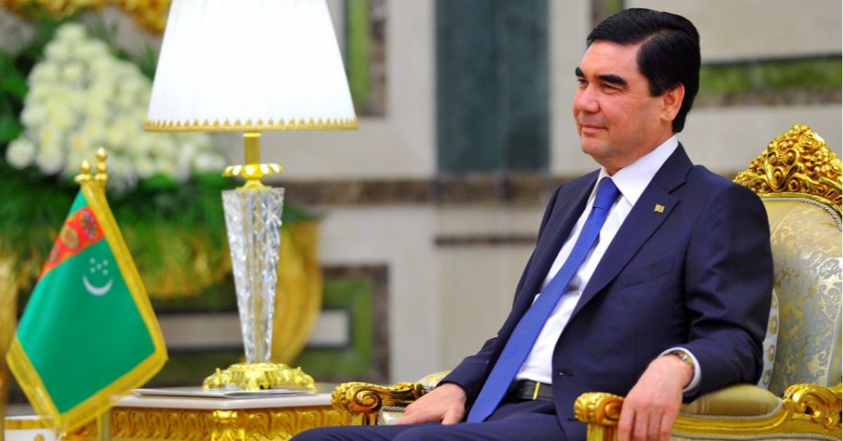 Президент Туркменистана прочитал рэп