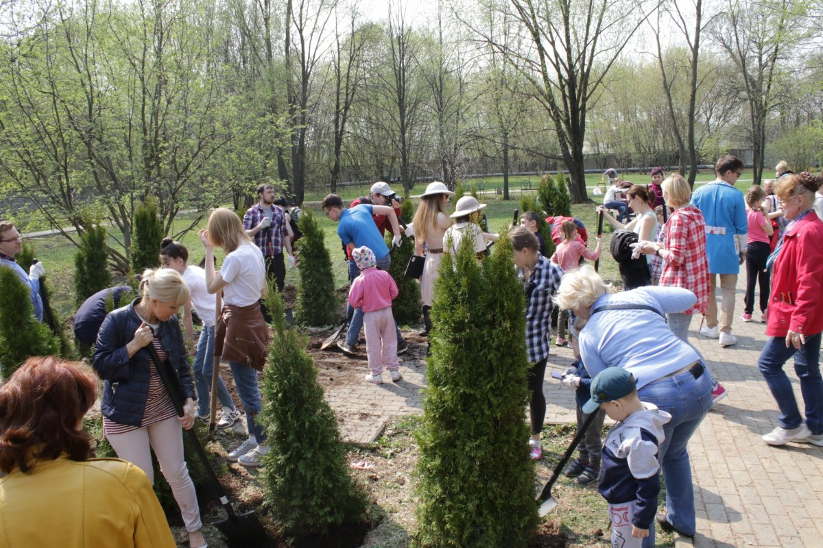 🌲В НИКИ педиатрии им. академика Е.Ю. Вельтищева РНИМУ им. Н.И. Пирогова появилась «Аллея добра»🌲