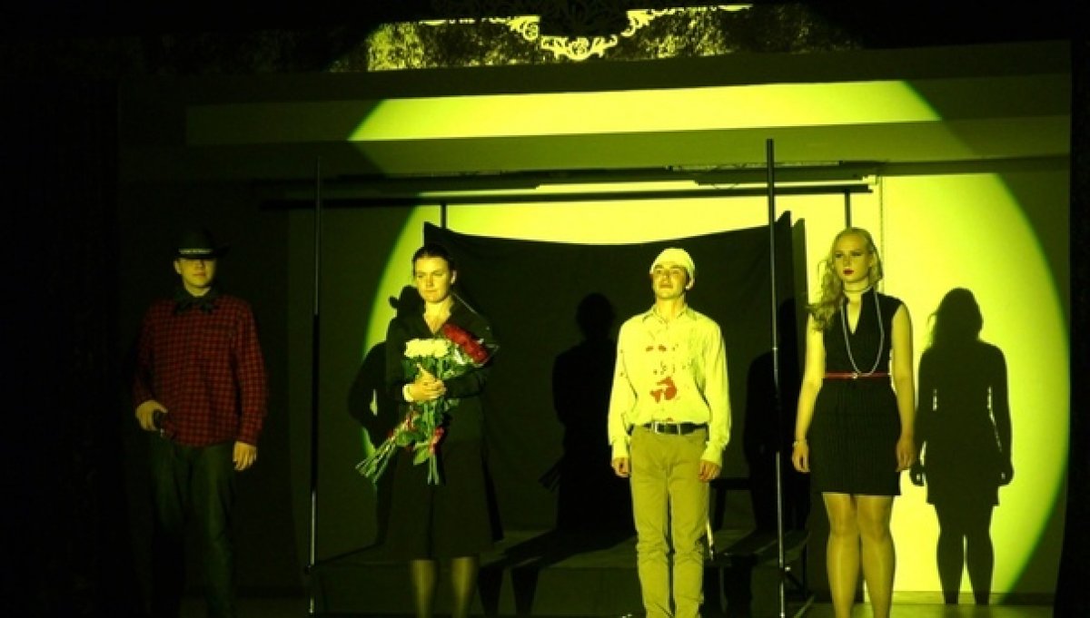 ◾25 апреля в зале МГОК с большим успехом состоялась Премьера: Актеры студенческого театра "Пятое измерение" холдинга МЭИ-МИП-МГОК представили спектакль по пьесе У. Сарояна "Эй! Кто-нибудь!".🎬