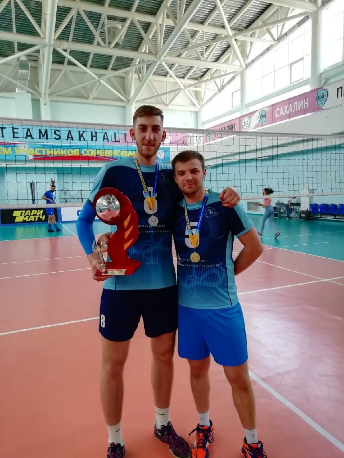 ДВГМУ - Победители Кубка ДФО по волейболу. Мы - Лучшие на Дальнем Востоке🏐🏆🥇. Поздравляю Команду, Тренера, всех, кто приложил силы и здоровье за Победу на Кубке ДФО!