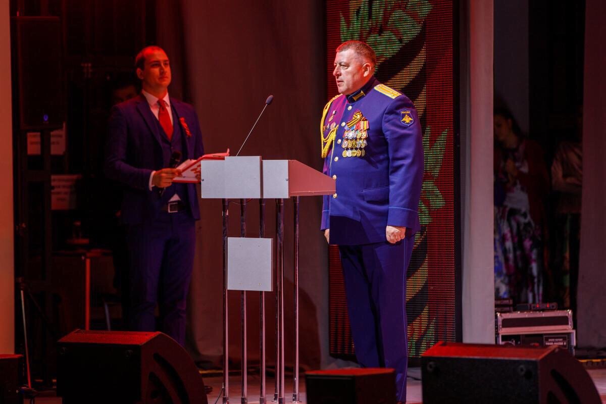 Сегодня в зале Конгресс-холла состоялся торжественный концерт, посвящённый 74-ой годовщине Дня Победы.