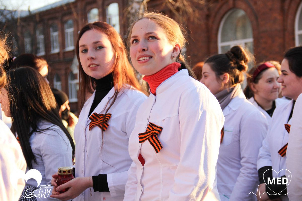 😃 Впервые в этом году в головной части Парада победы будет сформирована колонна медицинских работников и студентов-медиков.