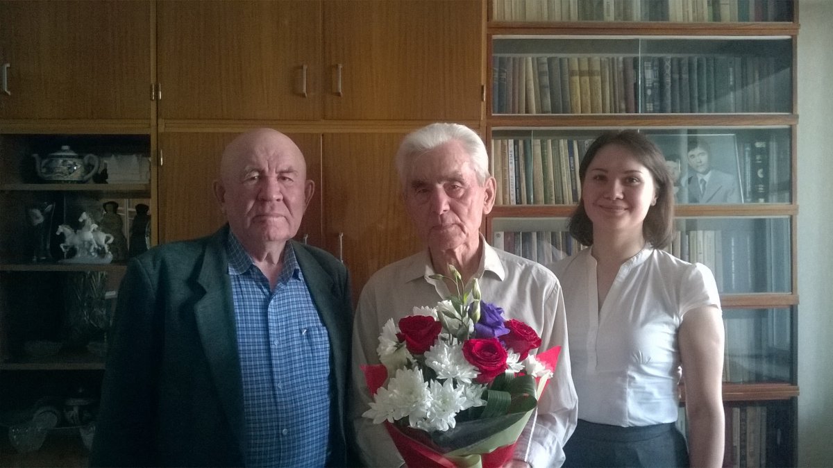 Представители БашГУ поздравили ветеранов Великой Отечественной войны и тружеников тыла