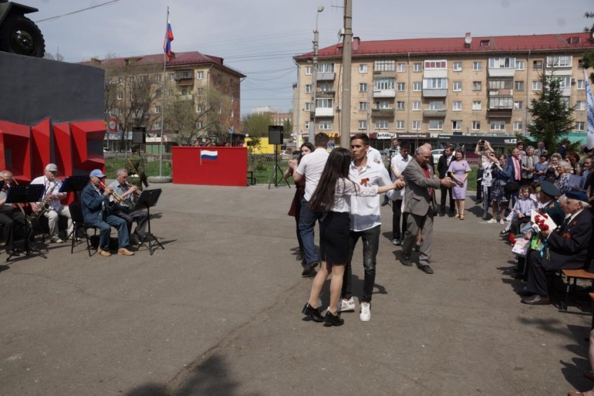 В СибАДИ состоялся торжественный митинг памяти, посвященный 74-ой годовщине со Дня Победы в Великой Отечественной Войне.