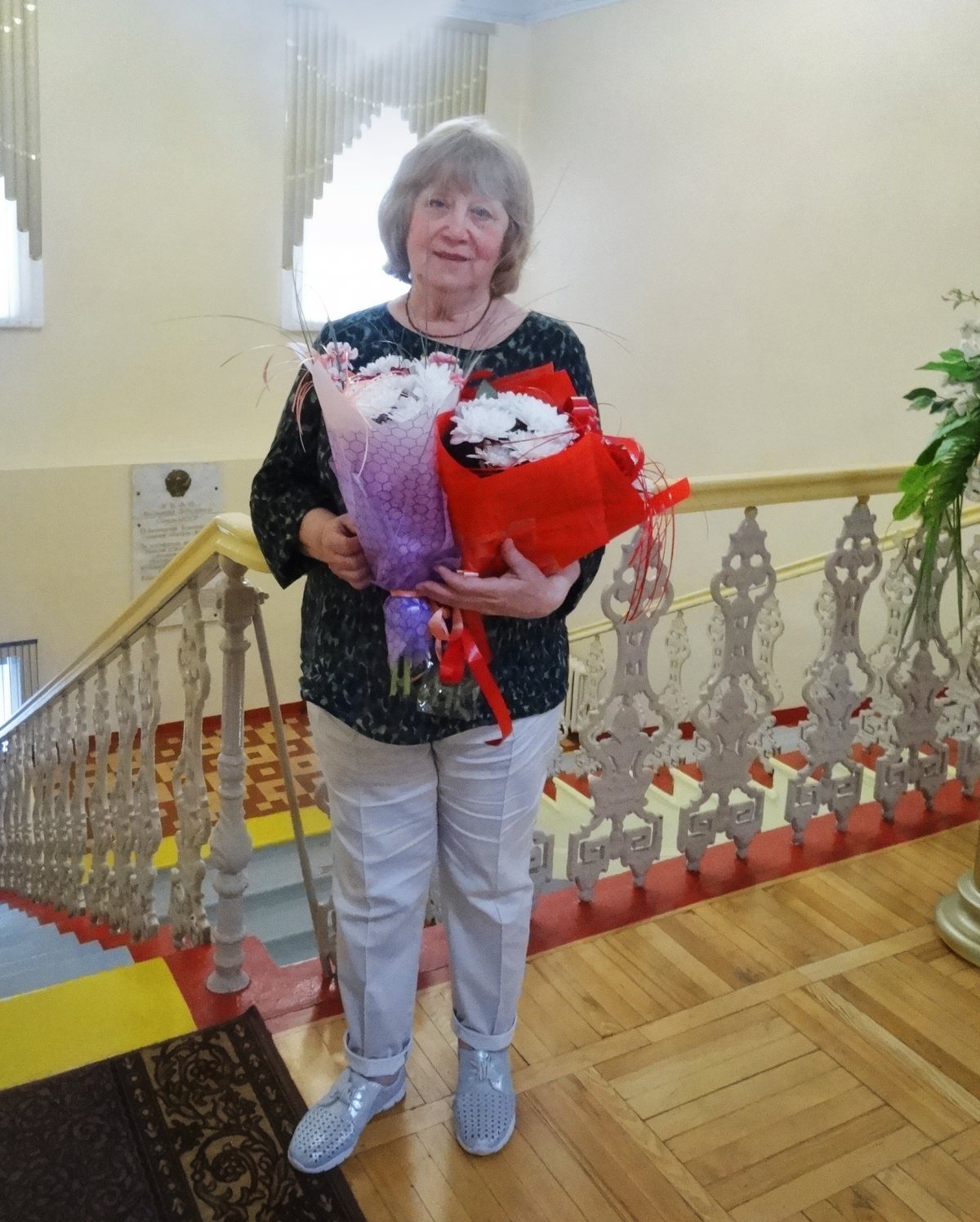 Преподаватель Валентина Стрекалова отметила 70-летний юбилей