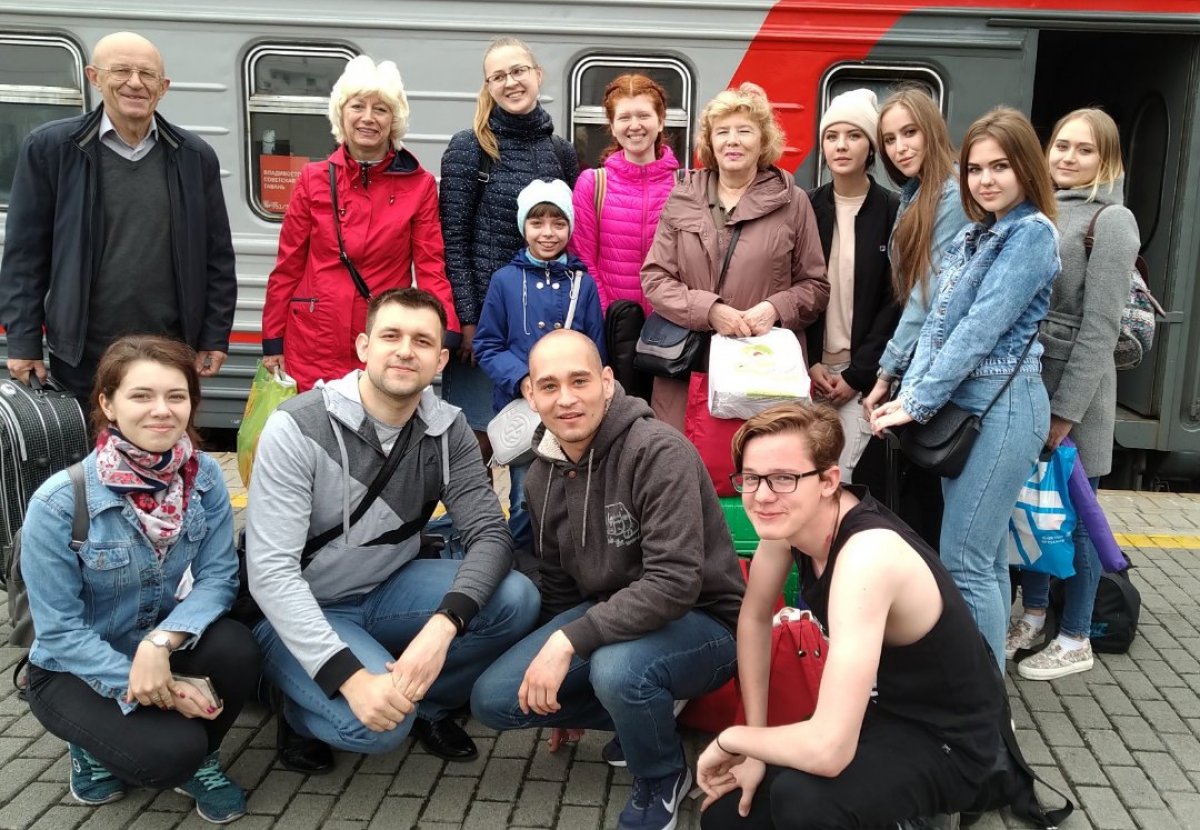 Делегация ДВГМУ прибыла во Владивосток для участия в 10, юбилейном, Дальневосточном творческом фестивале студентов медицинских вузов с международным участием