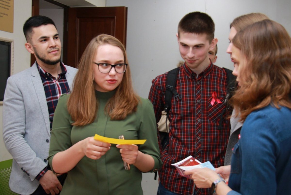 Волонтеры-медики Тюменского ГМУ провели молодежный форум в рамках Всероссийской акции «СТОП ВИЧ/СПИД»