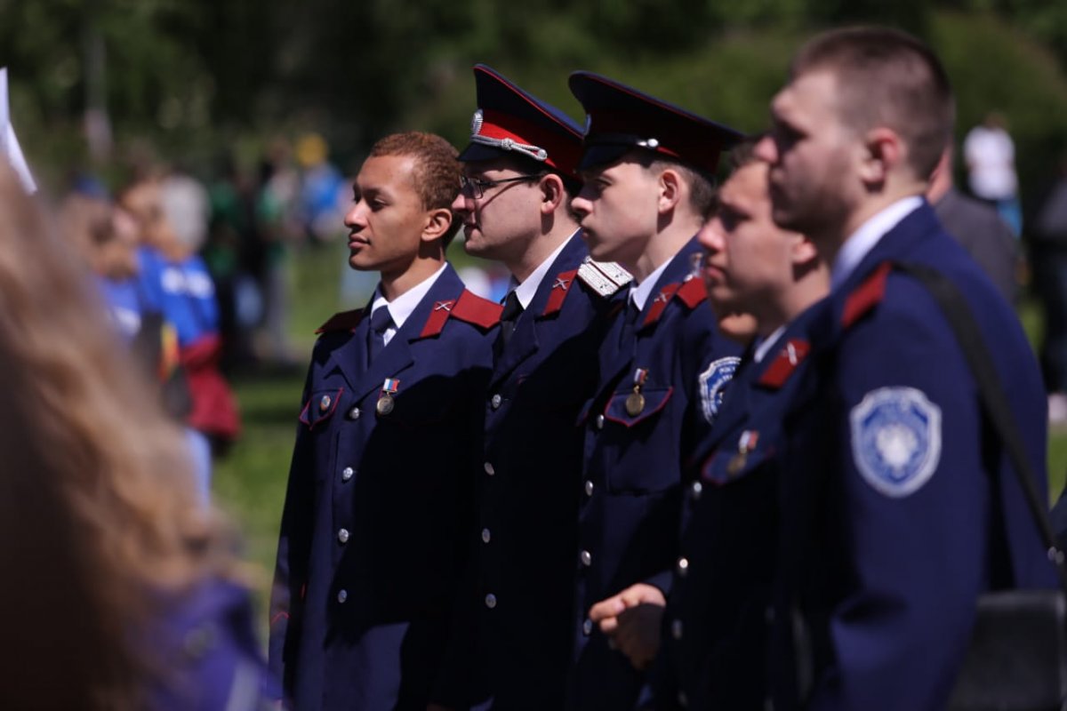 На Дне детских общественных объединений Москвы МГУТУ представил свой проект «Казачья кибердружина: защита информационных рубежей России»✅