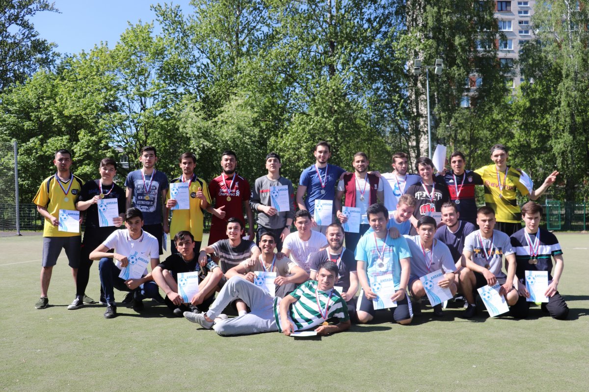 Сегодня, 18 мая, состоялся турнир по футболу среди студентов СПбМСИ