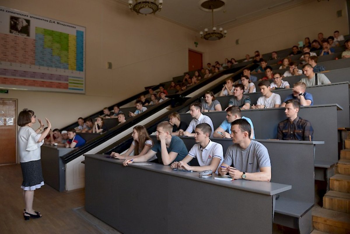 Студенты написали Всероссийский диктант по химии!