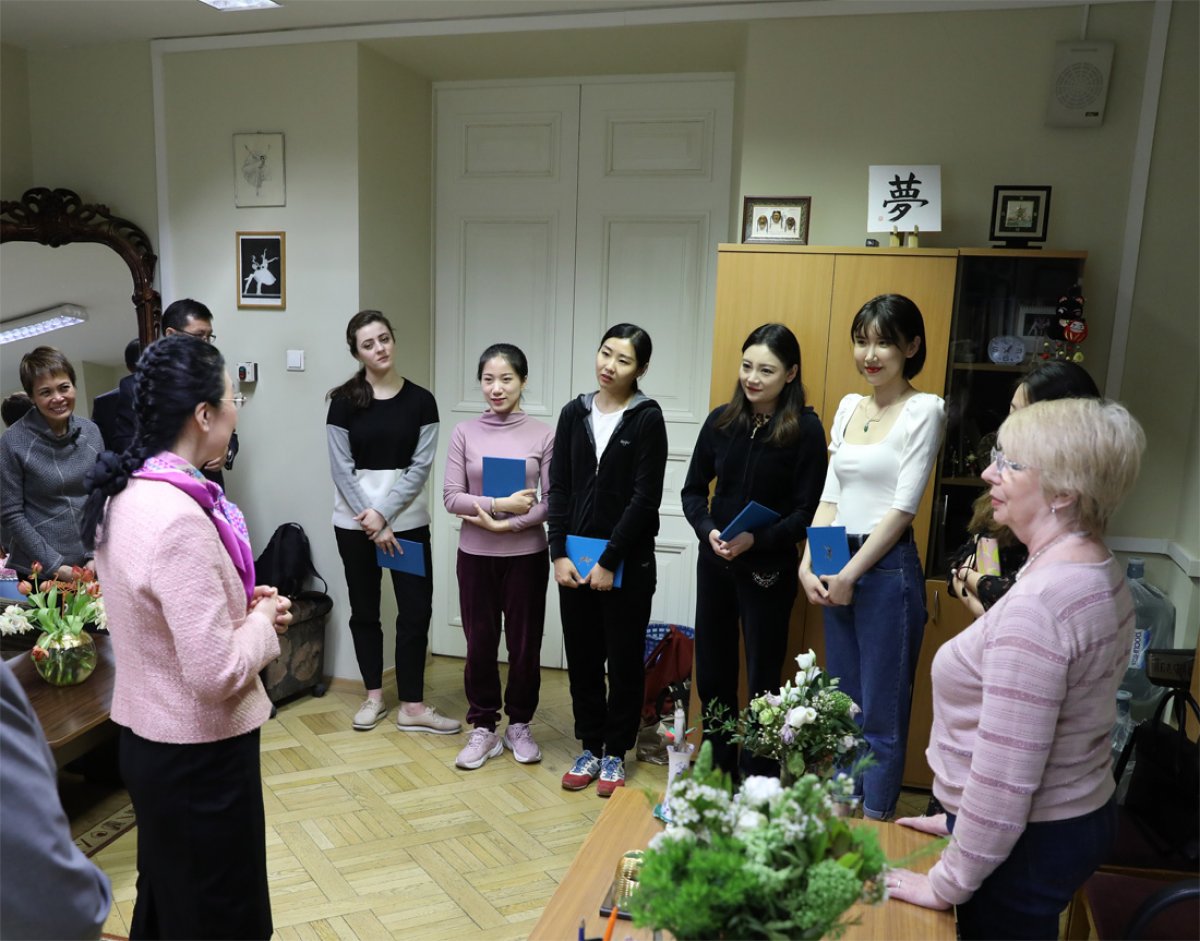 В Академии завершился мастер-класс для педагогов из Китая. Фото сделаны во время