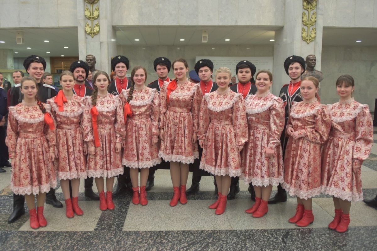 Ансамбль «Казачья станица» стал лауреатом I степени на московском отборочном этапе Всероссийского фольклорного конкурса «Казачий круг»🏅