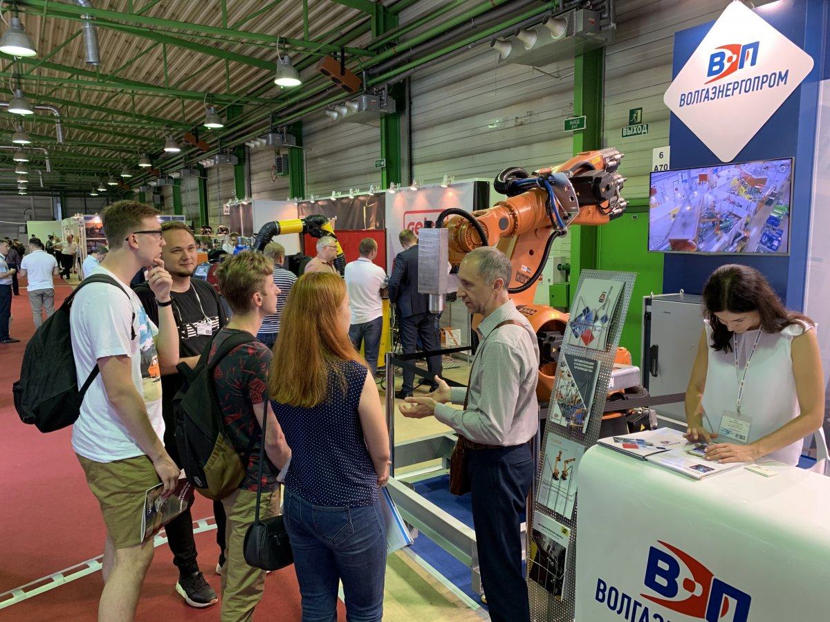 Cтуденты машиностроительного факультета приняли участие в крупнейшей в Восточной Европе международной выставке «Металлообработка-2019».