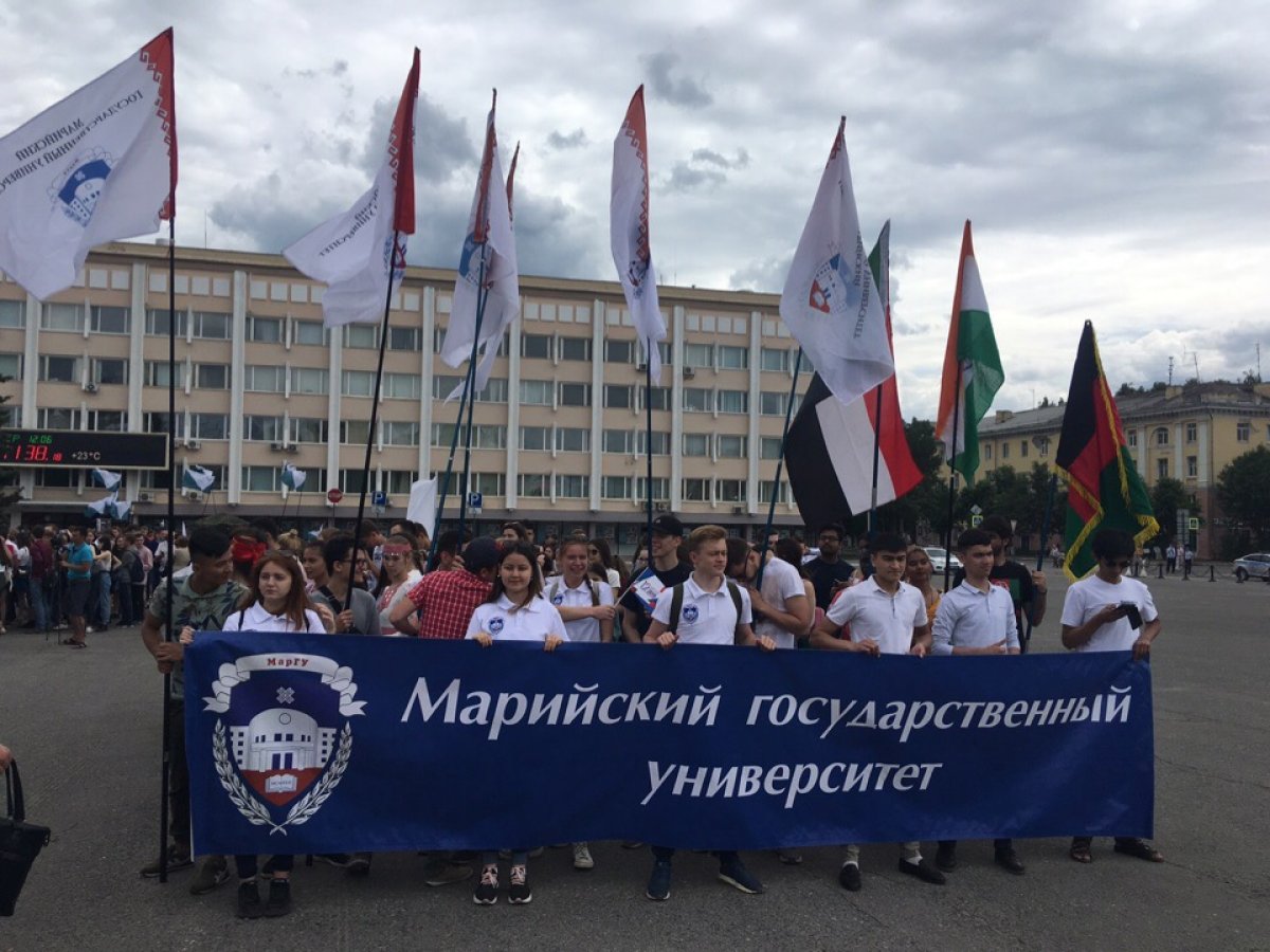 Марийский государственный университет готов к параду в честь Дня России!