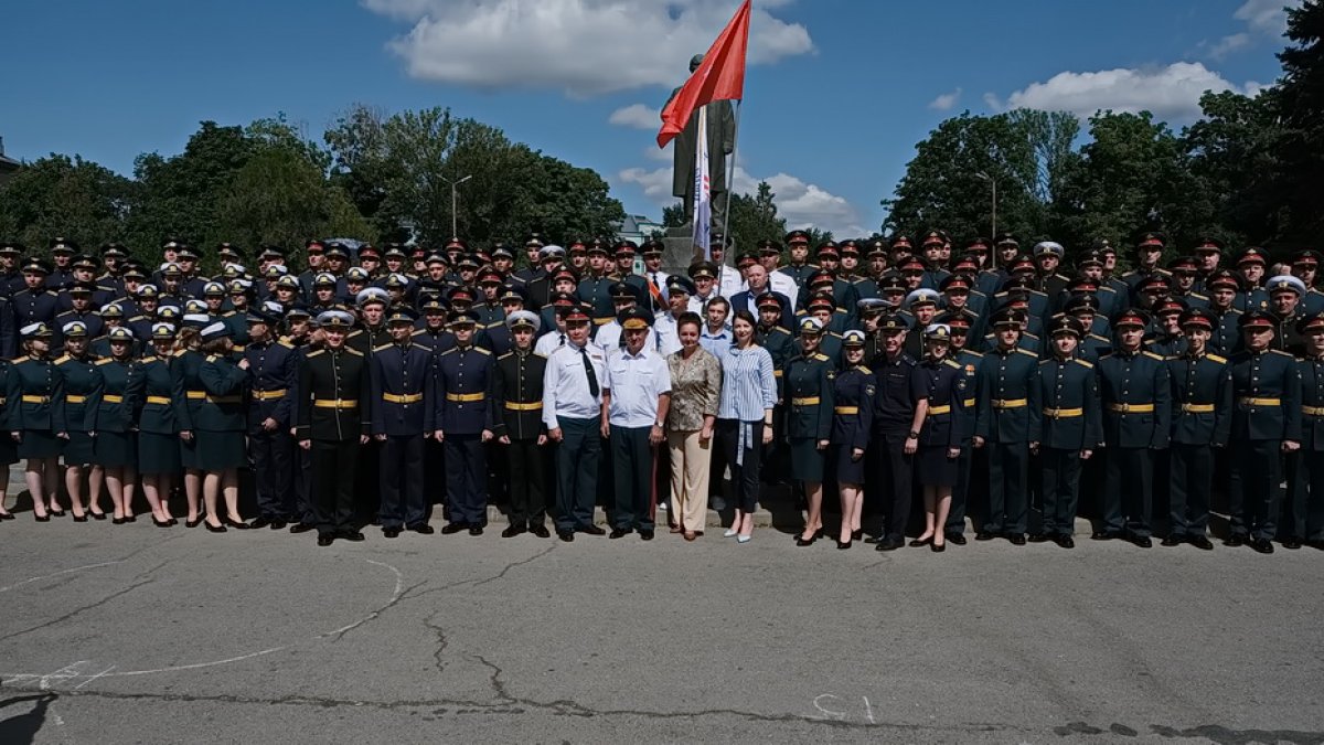 В ЮФУ прошёл выпуск студентов Учебного военного центра