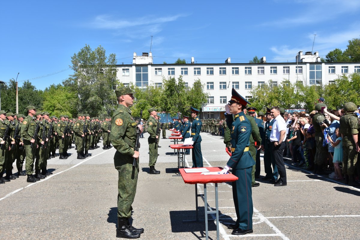 Студенты военного учебного центра АлтГТУ будут приведены к военной присяге