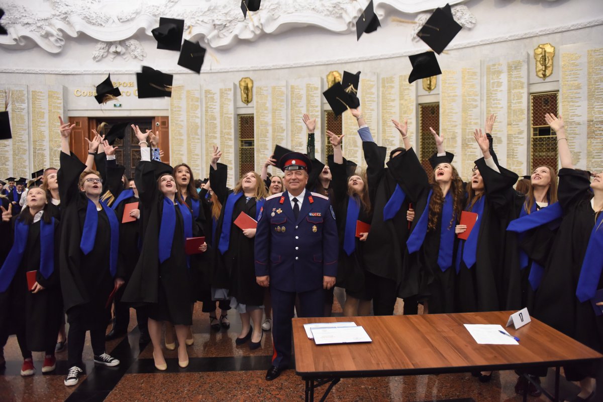 Вручение дипломов в Музее Победы на Поклонной горе!